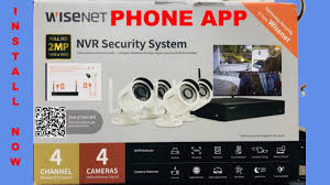 Wisenet Nvr Security System Step By Step Instructions Install Youtube
