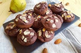 Muffins Chocolat Poires Et Amande Muffin Poire Poire Au Chocolat Muffin Poire Chocolat
