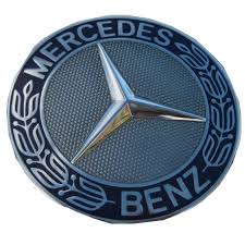 49mm, silver) 4.2 out of 5 stars. Mercedes Benz Blue Logo Steering Wheel Emblem Badge Decals Amg 52mm Qualitycarparts The Largest Range Of Auto Parts
