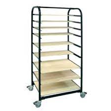 Best Ware Carts And Mobile Shelves For Pottery Ceramics And Sculpture Studios The Studio Manager