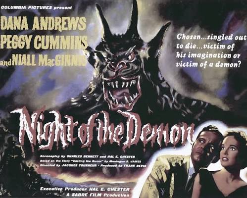 cult film freak: COMPARING 'CURSE OF THE DEMON' WITH 'NIGHT OF THE DEMON'