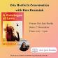 Erin Hortle In Conversation with Kate Kruimin event image