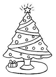 Printable christmas tree, snowman, santa claus, reindeer, jesus, elf & gingerbread coloring pages. Christmas Tree Coloring Page Free Coloring Pages Coloring Library