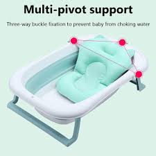 These are designed to set on the counter for being able to give a preemie or infant a sponge bath. Buy Cartoon Portable Baby Shower Bath Tub Pad Non Slip Bathtub Mat Newborn Safety Security Bath Support Cushion Foldable Soft Pillow At Affordable Prices Free Shipping Real Reviews With Photos Joom