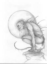 Dessin Demon D Apres Un Dessin Vu Sur Le Net
