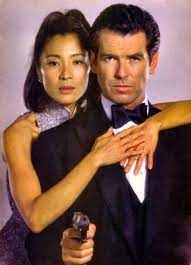 By natasha patel for mailonline. Pierce Brosnan And Michelle Yeoh In James Bond 007 Tomorrow Never Dies Neshing
