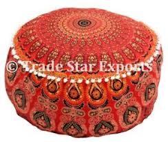 See more ideas about large bean bag chairs, bean bag, bean bag chair. Mandala Grande Redondo Otomano Pufe Algodao Piso Pufe Capa Hippie Boho Bean Bag Ebay