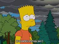 He is the spouse of marge simpson and father of bart, lisa and maggie simpson. Sad Bart Simpson Gif Find Share On Giphy