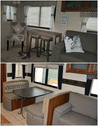 Rv Owners Who Replaced Their Dining Booth Rv Inspiration Dining Booth Remodeled Campers Camper Living