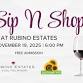 Sip N Shop event in Pleasanton, CA