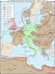 Well you're in luck, because here they come. This Overview Map Shows The Second World War The European Theater In An Excellent Snapshot Area Covered Ranges As Far North As Finland East To Turkey South To Libya And West To