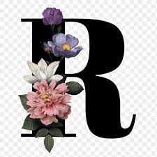 Classic And Elegant Floral Alphabet Font Letter R Transparent Png Free Image By Rawpixel Com Manotang Flower Graphic Design Floral Font Fonts Alphabet