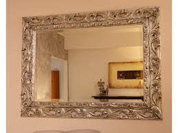 Il nostro laboratorio non conosce limiti. Specchio Specchio Cornice Classica Argento Antico Di Artigianale In Stile Classico Scontato