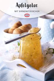 Apfelgelee Mit Birnenstuckchen Rezept Apfelgelee Lebensmittel Essen Essen
