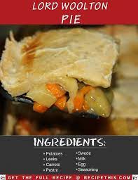 Recipe This Lord Woolton Pie Recipe Recipes Food Delicious