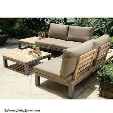 Sederhana namun elegan, gaya minimalis modern. Set Kursi Tamu Outdoor Minimalis Jok Bantalan Indo Kursi Mebel Jepara