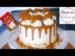Layer Cake Speculoos Made In Clem S Gateau Speculos Drip Cakes Idee Patisserie