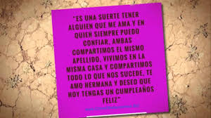 We did not find results for: Carta De Cumpleanos Para Mi Hermana Mayor Actualizado Agosto 2021