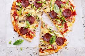 salami asparagus mushroom pizza recipe cooking for dummies recipes mushroom pizza recipes