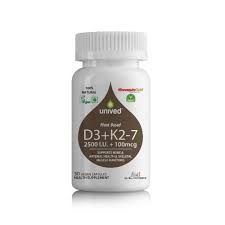 Vitamin d3 k2 supplement india. Vitamin D3 And K2 7 30 Vegan Capsules Unived D3 K2