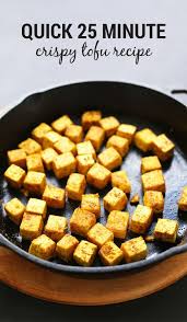 Quick Easy Crispy Tofu Minimalist Baker Recipes Recipe Crispy Tofu Tofu Recipes Easy Firm Tofu Recipes