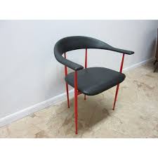 Vintage Mid Century Danish Modern Metal Barrel Arm Chair For Sale Image 10 Of 11 Chair Chairs For Sale Club Chairs