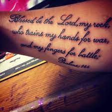 Psalm 144:1 maori na rawiri. Psalms 144 1 Tattoo Designs Tattoo Quotes Tattoos