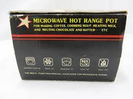 Vintage Microwave Hot Range Pot | eBay