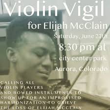 A colorado grand jury has indicted several police officers and paramedics in the death of elijah mcclain, a black man who died in police . Protesters Brought Violins To A Vigil For Elijah Mcclain Police Brought Pepper Spray And Riot Gear Kunm