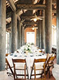 Garden Inspired Summer Brunch Wedding At Camp Lucy Rustic Garden Wedding Wedding Chairs Wooden Folding Chairs