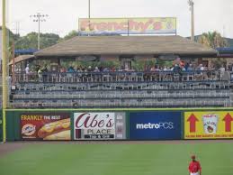 Tiki Bar Smoking Area Over The Left Field Wall Picture