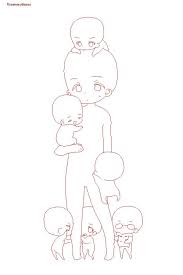 You Know What D Be Cute Drawing Yourself As The Big One And Your Ocs As The Little Ones With Images Drawing Base Chibi Drawings Drawings This tutorial will show you how to draw the cute and timid sailor. pinterest