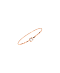 Diamond Ring 14k Rose Gold New One By Schullin