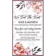 080 40912931, 080 40934283 email id : Christian Wedding Invitation Video Card And Gif Seemymarriage