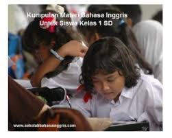 Buku sd kelas 1 top fokus ulangan harian tematik sd mi kelas 1 all in one semua tema. 13 Kumpulan Materi Bahasa Inggris Untuk Siswa Kelas 1 Sd