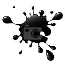 Maybe you would like to learn more about one of these? Vector Illustration De La Tache Dencre Noire Eclaboussure Autocollants Murales Splodge Tache Inky Myloview Fr