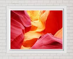 Wall decor type & material. Fine Art Print Antelope Canyon Magic Large Format Wall Art Wall Decor Abstract Wall Decor Arizona Art Print Beachlovedecor Com Modern And Beach Themed Home Decor