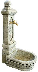 Fuentes para jardin leroy merlin. Fuente De Jardin Pilon Ocre Leroy Merlin