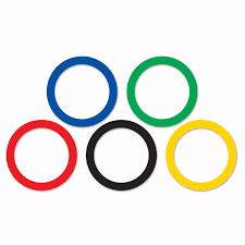 The olympics rings were designed in 1913 by baron pierre de coubertin. Olympic Rings Cutouts 15ct Sports Themed Party Olympic Theme Party Sports Party