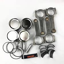 Limited time sale easy return. Bmw E30 325 2 5 6 Cyl Engine M20b25 Pistons And Rods Forged Rr2 Motorsport Especialistas En Recambios Y Combustibles De Competicion