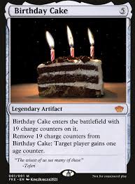 Birthday wishes messages greetings cards. I Made A Custom Magic Card For My Brother S Birthday Magictcg