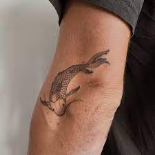 Hand Poke Tattoo Artist On Instagram Handpoked Koi Fishes For Michael Bookings Are Open For September And October In 2021 Hand Poked Tattoo Tattoo Artists Tattoos