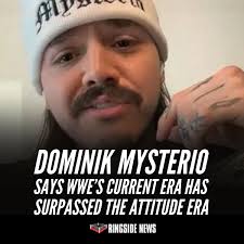 Do you agree with Dominik's take that WWE's current era is better than the  Attitude Era?  https://www.ringsidenews.com/2025/05/16/dominik-mysterio-says-wwes-current-era-has-surpassed-the-attitude-era/