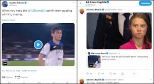 Daniele verde (spezia) remate con la izquierda desde el centro del área por bajo, junto al palo izquierdo. De Roon Punge La Roma Su Twitter I Giallorossi Rispondono Con Greta Thunberg