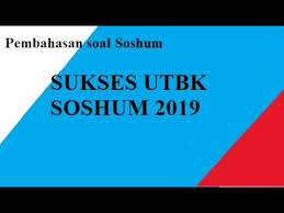 Yuk nonton video pembahasan soal utbk 2019 tentang soshum ini ya! Bimbel Utbk Jogja 2020 Rasionalisasi Utbk Sbmptn Soshum Terbaru