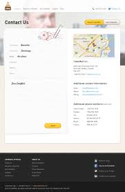 Dribbble Contactus Jpg By Alexandre Deschamps Contact Form Web Design Web Design Inspiration