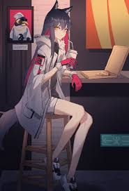 Pin By Xuan On My Pins Anime Furry Anime Wolf Girl Anime Characters