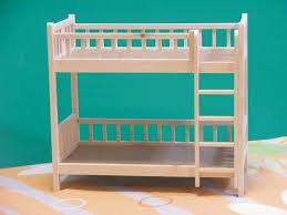 Doll Furniture Unpainted Bunk Beds 1 6 Scale Barbie Blythe Dolls Bears Dolls Furniture Ebay Doll Furniture Doll Bunk Beds Bed Furniture