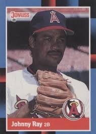 Johnny Ray, 1988 Topps, #115, California Angels,