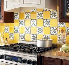 Vibrance Transitional Kitchen Arley Wholesale Inc Bright Colored Handpainted Ti Kitchen Backsplash Pictures Colorful Kitchen Backsplash Kitchen Colors